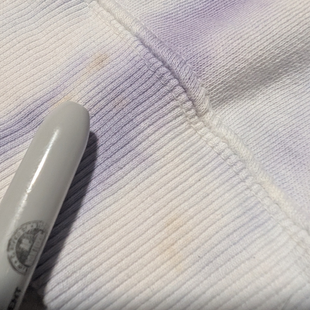 Taylor Swift Midnights Promo 3X Off Shoulder Crewneck Tie Dye Cozy Sweatshirt - Picture 7 of 13